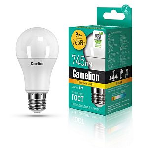 Лампа Camelion светодиодная 9Вт 220В