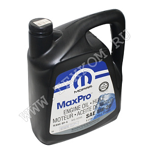 Масло моторное MOPAR MAXPRO 5W20 5л