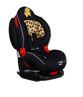 Кресло автомобильное детское Disney Кокон Король Лев леопард черный IsoFix