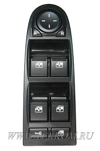 Модуль ВАЗ-1118 кнопок двери водителя(на 4 дв.с рег.зеркал) НПП ИТЭЛМА