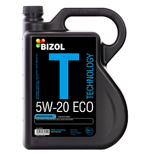 Масло моторное BIZOL Technology 5W20 ECO SN C5 синт. 5л.***