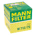 Фильтр масляный MANN W712/75 ( CLEAN DO 229 ) ( FRAM PH10008 ) ( SAKURA C1514 )
