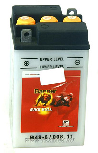 Аккумуляторная батарея BANNER BIKE Bull 3СТ8 Австрия 91х83х160