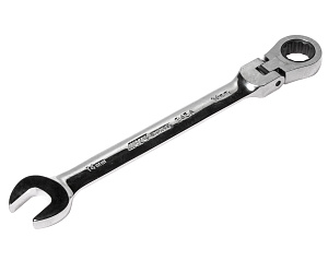 Ключ комбинированный трещоточный с подвижной головкой 14мм JTC /1/12/120