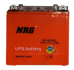 Аккумуляторная батарея гелевая 12V9Ah (137x77x135) NRG