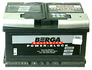 Аккумуляторная батарея BERGA 6СТ72 обр.низ. Power Block PB-N3 278х175х175 (ETN-572 409 068)