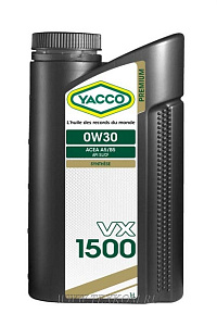 Масло моторное YACCO VX 1500 0W30 1л
