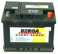 Аккумуляторная батарея BERGA 6СТ56 обр. Start Block SB-H5 242х175х190 (ETN-556 400 048)