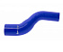 Патрубок КАМАЗ-54115 радиатора верхний длинный синий силикон (L=290мм,d=60/45) MEGAPOWER