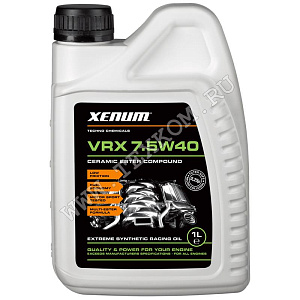 Масло моторное Xenum WRX7 стер белое с микрокерам 7,5W40 1л