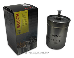 Фильтр топливный ГАЗ ЗМЗ-405,406 BOSCH (хомут)