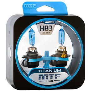 Лампа HB3 65W Titanium 4400K MTF
