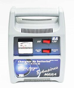 Устройство зарядное DETROIT ELECTRIC для АКБ 6V-12V (8А) автомат 220V /03422/