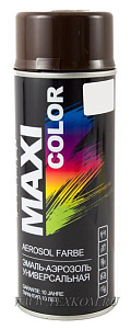 Краска MAXI COLOR коричнево-шоколадная аэрозоль 400мл