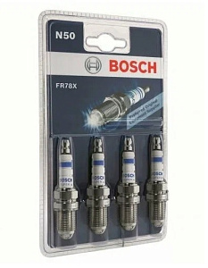 Свеча зажигания BOSCH FR78X Super-4 ВАЗ-2110 (16кл)к-т (4шт)