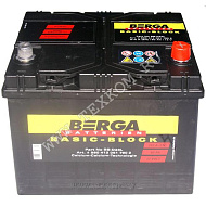 Аккумуляторная батарея BERGA 6СТ60 обр.выс Basicblock 232х173х225 (С)
