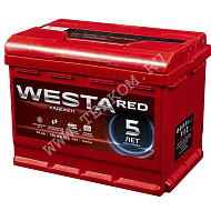 Аккумуляторная батарея WESTA RED 6СТ74VL прям 760А 276х175х190