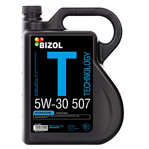 Масло моторное BIZOL Technology 5W30 507 SM C3 синт. 5л.***