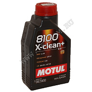 Масло моторное MOTUL 8100 X-Clean + 5W30 С3 синт. 1л.