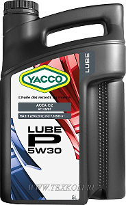 Масло моторное YACCO LUBE P 5W30 5л