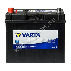 Аккумуляторная батарея VARTA 6СТ48з BD JIS прям. выс. 238х129х227