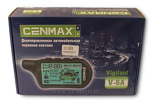 Автосигнализация CENMAX VIGILANT ST-6A с обратной связью