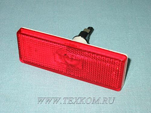 Фонарь габаритный ВАЗ-21065,08 красный в бампер ОС