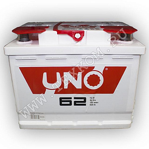 Аккумуляторная батарея UNO 6СТ62з обр.242х175х190