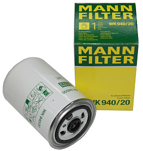 Фильтр топливный ЯМЗ тонкой очистки MANN WК 940/20(аналог FF 5470)