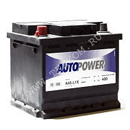 Аккумуляторная батарея AUTOPOWER 6СТ45 обр. A45-L1 207х175х190 (ETN-545 412 040)