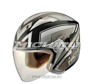 Шлем защитный(открытый) MICHIRU MО 126 Strike Gold (размер L)