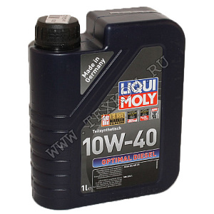 Масло моторное LIQUI MOLY OPTIMAL DIEZEL 10W40 CF B3 1л.п/синт.