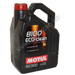 Масло моторное MOTUL 8100 Eco-clean C2 0w30 5л.