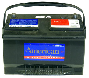 Аккумуляторная батарея AMERICAN 6СТ100з прям.306х190х192