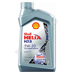 Масло моторное SHELL HELIX HX-8 5W30 1л синт.