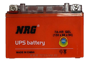Аккумуляторная батарея гелевая 12V7Ah 7А-HR (150x87x93) NRG NRG