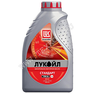 Масло моторное ЛУКОЙЛ СТАНДАРТ 10w30 SF/CC 1л. мин